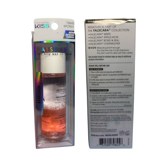 KISS Falscara Starter Lash Kit + Remover + Extra Lashes NWT - Picture 4 of 5